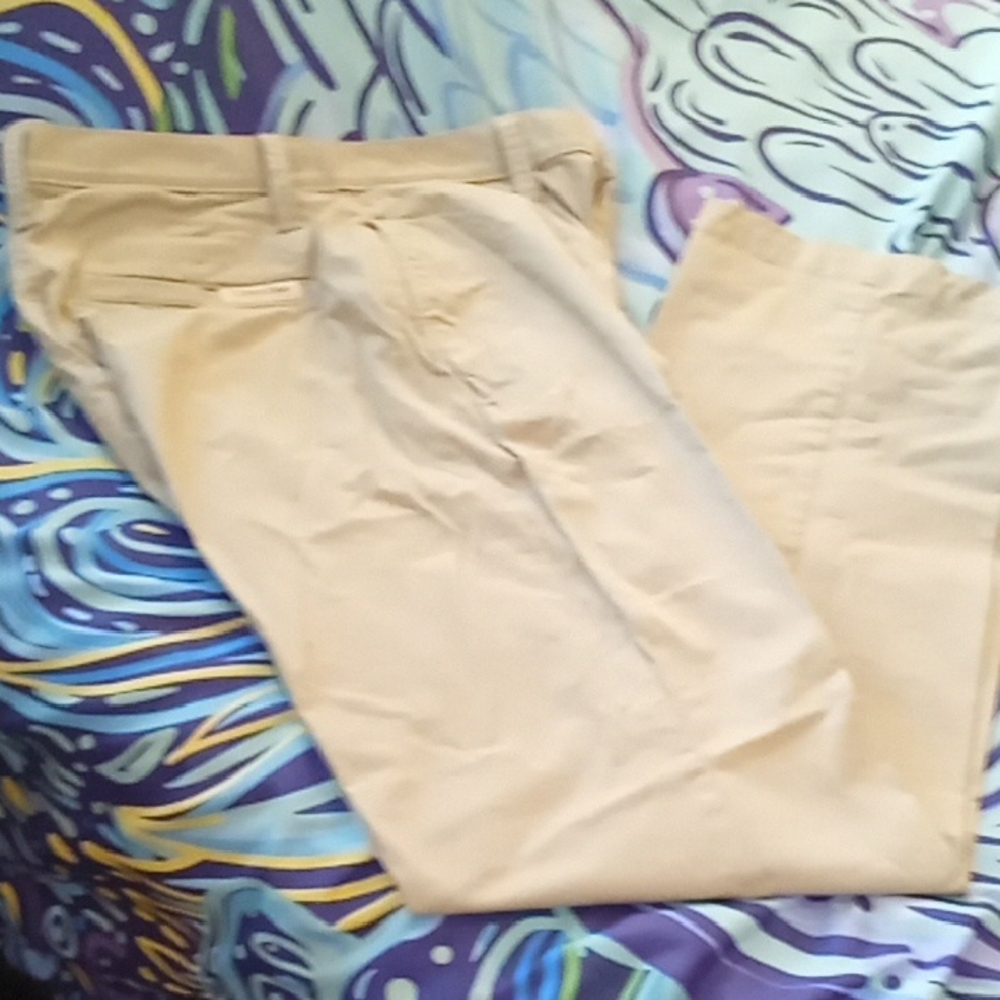 Calvin Klein Tan Chinos Versatile Cotton Blend